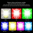 thumbnail image 4 of Luz Estroboscópica LED Inalámbrica, Luz Estroboscópica Inalámbrica Ampliamente Utilizada 1000mAh Control Remoto RGB 7 Colores Para Mascotas, 4 of 7