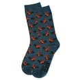 thumbnail image 6 of MeMoi What the Cluck Bamboo Blend Chicken Crew Socks - Womens - Female, One Size, Black, 6 of 6