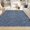 Blue tint, variant on 8x10 Area Rug, Machine Washable Non-Slip Ultra-Thin Soft Rug for Living Room, Bedroom, Dining Room (Brown)