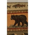 thumbnail image 5 of American Furniture Classics, Model 8501-10, Sierra Lodge Arm Chair Featuring Elk and Bear Tapestry, 5 of 12