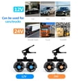 thumbnail image 4 of SPRING PARK 12/24V Dual Head Adjustable Wind Summer Car Truck Rotatable Clip Cooling Fan, 4 of 7