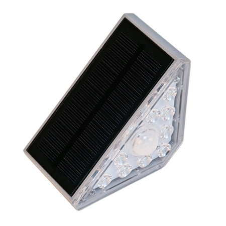 

GoldHub Solar Step Light Super Bright Auto On/Off Rechargeable Easy Installation Warm Ambiance Outdoor IP68 Waterproof Solar-powered Deck Light