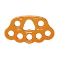 thumbnail image 2 of Paw Rigging 45KN 8-Holes Large Anchor Multipliers Connector Gear for Dance Rock Climbing Rope Abseiling Hardware - Golden, 159.7x90.6mm, 2 of 10