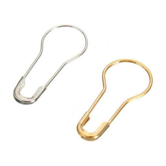 TAILTOSS 1000Pcs Bulb Stitch Markers Safety Pin for Knitting and Sewing in Metal Steel