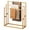 Type 68, variant on Qiyester Freestanding Towel Rack 3-Tiers Wooden Vertical Blanket Ladder Holder Clothes Drying Frame (Type 68)