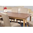 thumbnail image 2 of Comedor Angy Beige 6 Sillas en Madera y Cubierta en Tablero MOBILKRAFT Modelo Angy Beige Madera y Cristal, Estilo Clasico en Color Tablero Beteado, 2 of 3