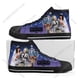 thumbnail image 3 of Zapatillas de deporte de lona de alta calidad para hombre y mujer, zapatos de terror de la película Beetlejuices, calzado informal personalizado, 3 of 4