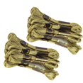 thumbnail image 1 of Filfeel 24Pcs intersect‑Stitch Thread Light Gold Embroidery Glossy Braided Floss Hand‑Made Cotton Skeins,Embroidery Floss,Embroidery Thread, 1 of 9