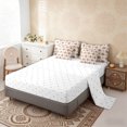 thumbnail image 5 of Erosebridal Hippie Aztec Bedding Comforter Set, Bohemian Geometric Full Bedding Set, Brown, Reversible 7pcs, 5 of 6