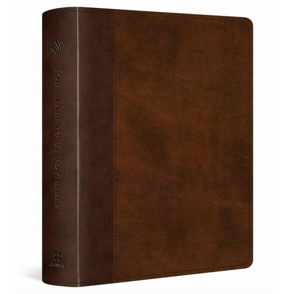 ESV Journaling Study Bible (Trutone, Brown/Chestnut, Timeless Design), (Hardcover)