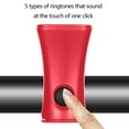 thumbnail image 4 of CxhicLuv 120dB Bike Horn 2.9×1.7×1.7 Inch IPX4 Waterproof, Easy Install – Colored Handlebar Bell, Suitable for Scooters, Kids Bikes, Ideal for Commuters, Red, 4 of 6