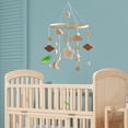 thumbnail image 4 of Wooden Baby Crib Mobile, Hanging Toy Sensory Toy Newborn Rattles Mobile, 4 of 9