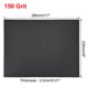 thumbnail image 3 of Uxcell 150 Grits Waterproof Sandpaper Wet Dry Sand Paper Wood Furniture Finishing Silicone Grey 10pcs, 3 of 5