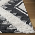 thumbnail image 5 of SAFAVIEH Kenya Brandt Geometric Area Rug, Black/Ivory, 6' x 9', 5 of 14