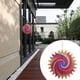 thumbnail image 4 of Molino de viento de metal de 12 pulgadas para decoración de jardín y patio exterior. Estilo6, 4 of 7