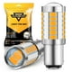 thumbnail image 1 of Bombillas LED Auxbeam 1157 2357 Ámbar Amarillo 12V Paquete de 2, 1 of 8