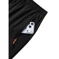thumbnail image 4 of sogami Men's 4-Way Stretch Sweatpants For Running Workout Pants with Zipper Pocket, 4 of 8
