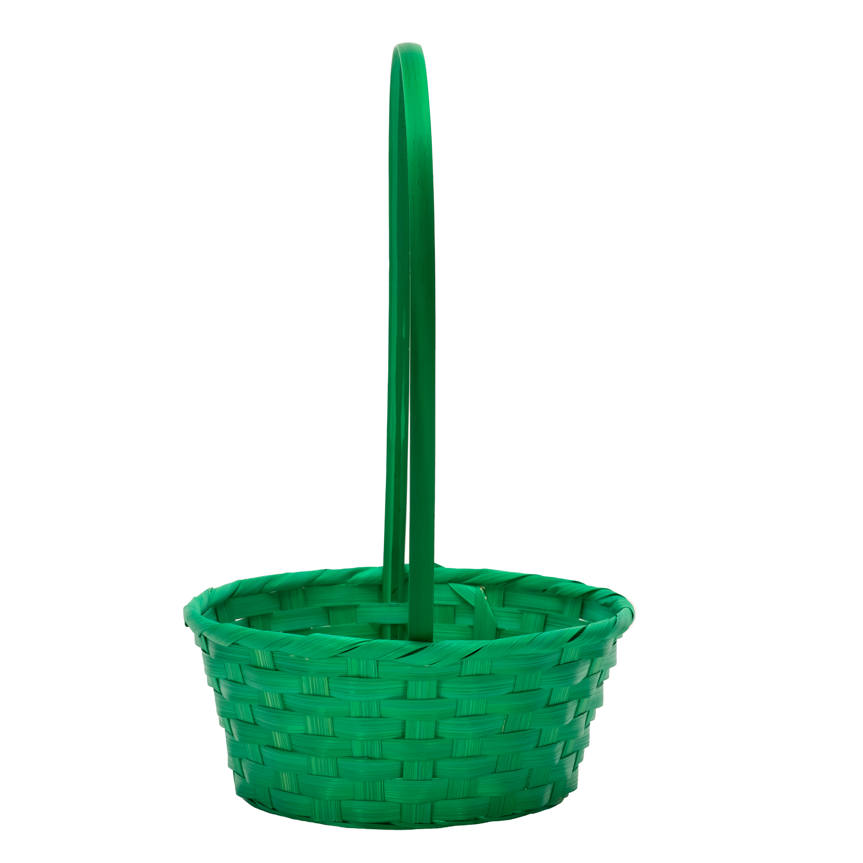 Way To Celebrate! Small Bamboo Easter Basket, Green