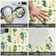 thumbnail image 4 of Xecao Seahorse print Flannel Mat: Non-slip, 16x24in. Ideal for kitchen, bedroom, bath & living room., 4 of 9