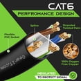 thumbnail image 4 of GearIT - Patch cable - RJ-45 (M) to RJ-45 (M) - 20 ft - UTP - CAT 6e - molded, snagless, stranded - black (pack of 5), 4 of 5