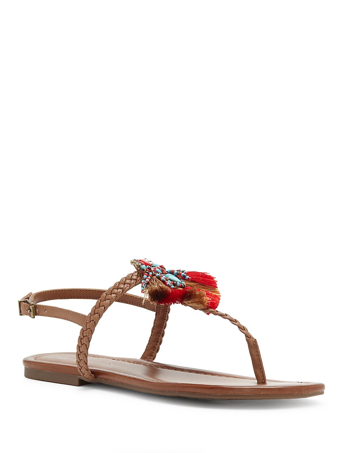 Jessica Simpson - Pom-Pom Thong Sandals - Walmart.com - Walmart.com