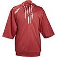 thumbnail image 3 of Rawlings Adult Short Sleeve Hoodie Scarlet Medium, 3 of 3