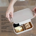 thumbnail image 3 of 3 Sprouts Recycled Plastic Bento Box for Kids - Taupe, 3 of 9