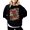 Black Sweatshirt, variant on Retro Merry Christmas Sweatshirt for Women Teens and Girls Red Nosed Reindeer Pullover White Sweatshirt Adult X-Large