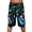 1-Black, variant on Dissolving Swim Trunks Men Stretchy Quick Dry Drawstring Swimwear Stretchy Upf Summer Beach Bathing Suit Beach Board Shorts