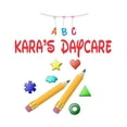 thumbnail image 2 of KIDS DAYCARE - Removable Kindergarten Vinyl Art Multicolored Letters Shapes & Pencils Decoration Child Care Adhesive Customized Name Wall Decal Sticker 36" x 40", 2 of 3