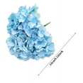 thumbnail image 2 of XFHLMJFF Artificial Flower Bouquet Hydrangea Handmade Flower Artificial for Home Wedding, 2 of 4