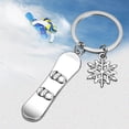 thumbnail image 4 of Winter Sports Ski Keychain Snowboard Keychain Games Small Gift, 4 of 9