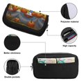 thumbnail image 4 of YIXIGGCCartoon Mickey Mouse Pattern Large Capacity Pencil Case Double Zipper Storage Bag with 2 Compartments Portable Multifunctional Bag Desk Organizer Marker Pen Case JU223-2226, 4 of 8