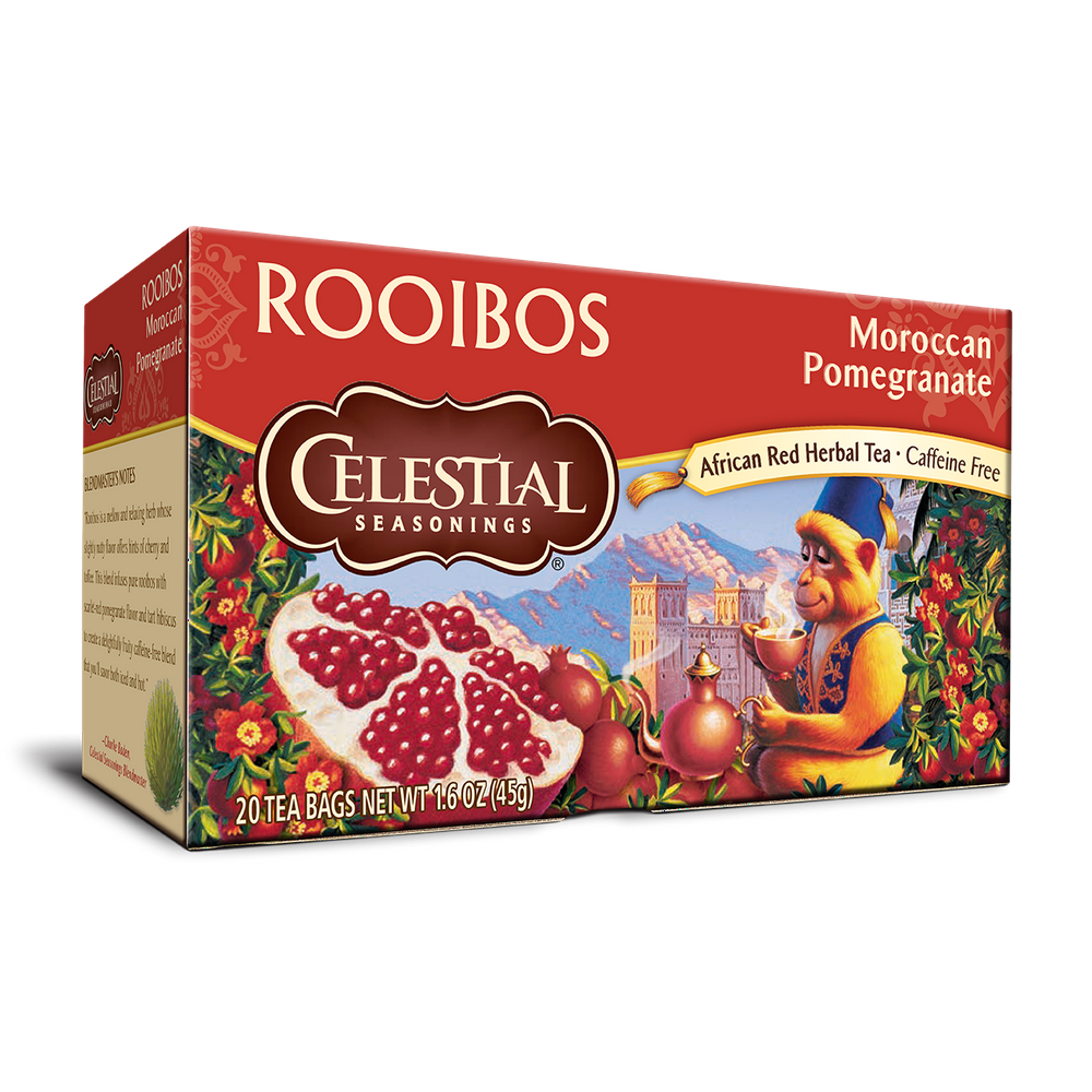 Celestial Seasonings Rooibos Tea, Moroccan Pomegranate, 20 Count