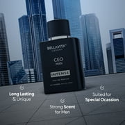 BELLAVITA CEO Man Intense, Cologne for Men, 3.4 oz EDP Spray
