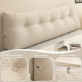 thumbnail image 5 of ANMINY Large Headboard Pillow - Removable Cover | 100% Cotton Filling | Bolster for Daybed & Sofa, 5 of 7