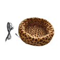 thumbnail image 2 of Almencla Pet Heating Pad Washable Plush Soft for Cat Dogs Warm Leopard print, 2 of 8