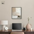 thumbnail image 3 of Gentle Strokes of Nature I Canvas Neutral Boho by Art Remedy, Black Frame, 16 x 20, 3 of 7