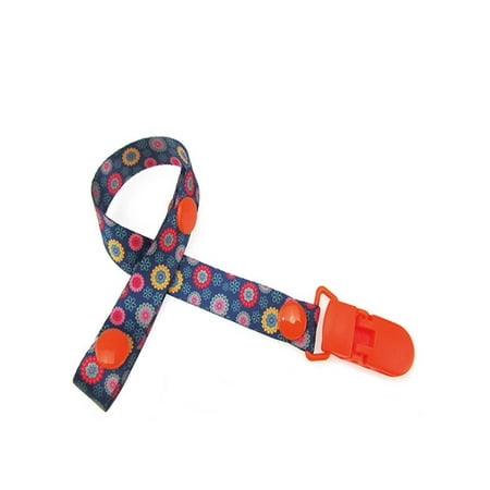 Baby Pacifier Chain Clip Holder Nursing Teether Dummy Soother Nipple Leash Strap