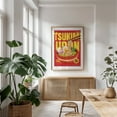 thumbnail image 6 of Tsukimi Udon Menu - Typography Pop Art Modern Art Kitchen Decor Humor Quote Surrealism Unframed Wall Art Print 16 x 24 inches, 6 of 16