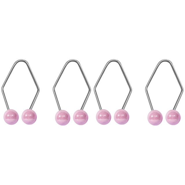 2 Uds. Creadores Hoyuelos Fáciles Usar Herramientas Belleza Facial () Púrpura