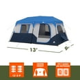thumbnail image 5 of Ozark Trail 13' x 9' 8-Person Cabin Tent with LED Lighted Poles, 32 lbs, 5 of 15