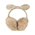 thumbnail image 1 of Simplicity Girls Faux Fur Winter Ear Covers Fluffy Earmuffs,Khaki, 1 of 3