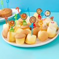 thumbnail image 5 of Fruit Fork Cartoon Mini Animals Christmas Halloween Snacks Cake D, 5 of 5