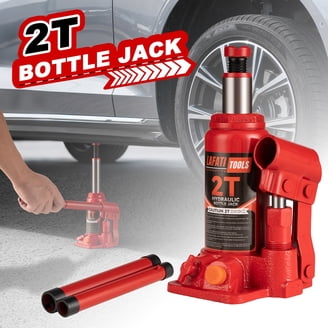 Torin T90413 – Gato para botella hidráulica rojo grande con funda de transporte capacidad de 4 Torin T90413 – Gato para botella hidráulica rojo grande con funda de transporte capacidad de 4