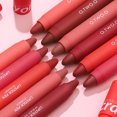 thumbnail image 4 of O.TWO.O 1/3Pcs Matte Velvet Lipstick Pen High Pigment Soft Moist Tinted Red Lipstick Color Rendering Lasting Makeup Waterproof, 4 of 5