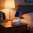 thumbnail image 7 of Msgweeeg Portable Bluetooth Speakers Bluetooth Speakers Rotating Speaker and Elevating Phone Stand Power Bluetooth Speaker Mini Portable Ambient Light Multifunctional Desktop Bracket, 7 of 7