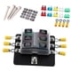 thumbnail image 1 of 6 Way Blade Fuse Box Holder Standard Blade Fuse Blocks con Indicador LED 10Pcs Fuses 10Pcs Term Carevas Bloque de fusibles, 1 of 7