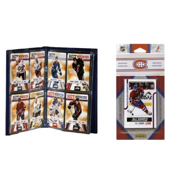 C & I Collectables 2011HABSTS NHL Monterey Canadiens Ensemble d'Équipe sous Licence 2011 et Album de Rangement