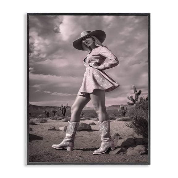 Stupell Industries Southwestern Black Framed Giclee Art, 11 x 14, by Ziwei Li